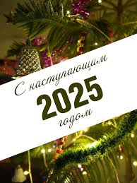 С наступающим новым годом 2025